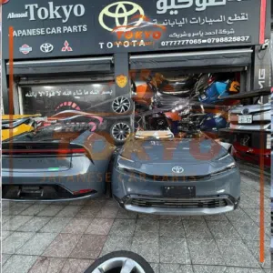 قطع تويوتا بريوس 2023-2025 مياكنيك بودي محركات ممشى قليل جميع القطع ياباني اصلي بحالة ممتازه