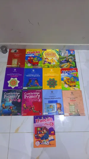 Books for sale for 20 riyal cambridge