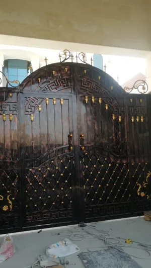 Aluminum, welding and glass work