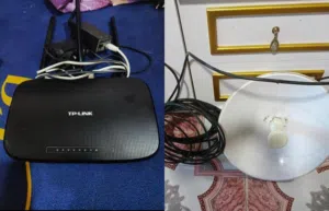 نانو برج نضيف  استعمال شهر بس هوا ولواير مالته  والراوتر نضيفات نضافه سعره 100 بي مجال  مكان بصر