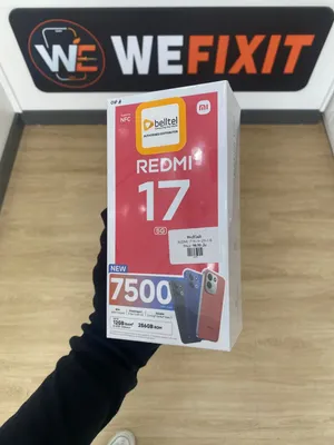 New Xiaomi Mobile Phone with 4+128GB Storage in Black - Condition: New