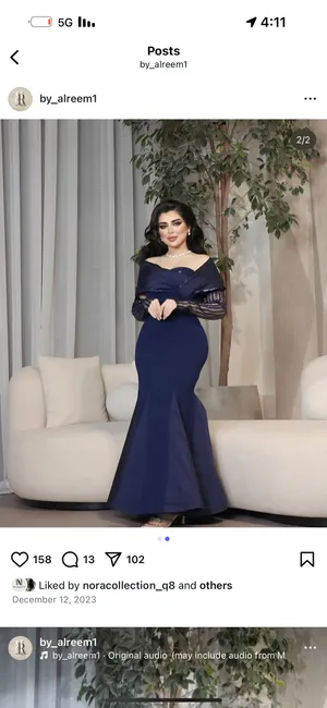 إعلان فساتين مناسبات