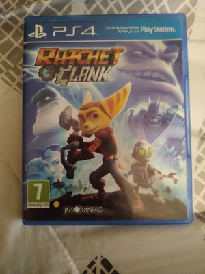 لعبة راشد اند كلانك بليستيشن 4 ب6دنانير ratchet and clank game for sale at 6 jd good condition works