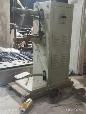#ماكينة_لحام_تبنيط نقطي بالمقاومة الكهربائية من سلسلة DN-10 (Spot Welding Machine) #تعمل_بنظام_التح