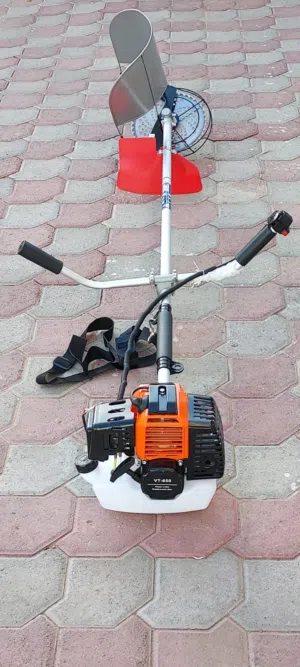 مكينة قص حشيش منشار قطع الحشائش بترول للمزرعة المحمول على الظهر 2 ستروك