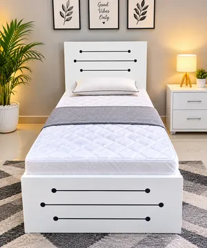 Single Bed Frame with matress 90×190cm
