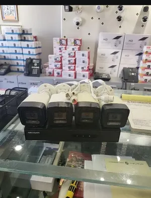 للبيع 4 كيمرات نظام ip mp من شركة هكفجن