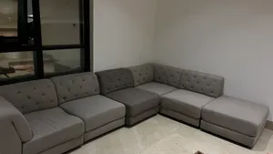 كنب للبيع بالون الرمادي