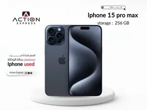 IPHONE 15 PRO MAX ( 256GB ) USED // ايفون 15 برو ماكس ذاكره 256 جيجا