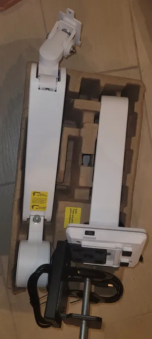 للبيع Devo Flexi Elite Pro 1 Single Monitor Arm RGB - أبيض