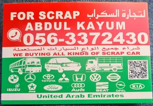 we bay scarp cars and accidents cars
