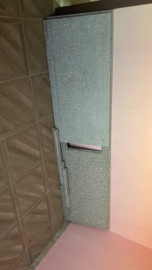 مطبخ ألمنيوم نظيف استعمال خفيف