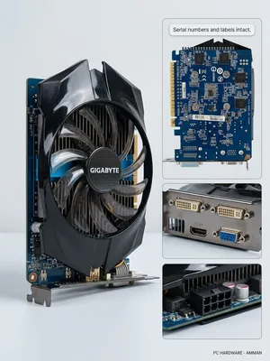 Gigabyte GTX 650 1GB/2GB GDDR5 Graphics Card