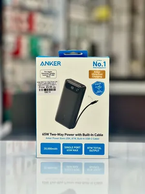 Brand New Anker 65W Power Bank in Oman Fast Charging