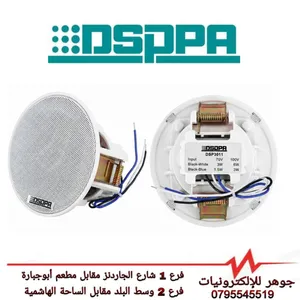 أنظمة صوت سماعات سقف وسماعات جانبية اجهزة صوت نوع دسبا دينار DSP 3011 13 DSP 124 13 دينار