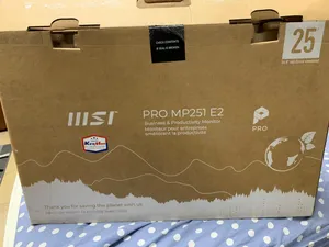 Msi pro mp251 E2 gaming monitor