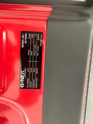 Brand New G-NEX SC10000 Generator –8,000W