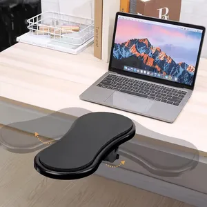 مسند ذراع مريح وموسع لسطح المكتب Ergonomic Desk Armrest Extender يُثبت هذا الحامل مباشرة على حافة