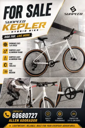 SUNSPEED - KEPLER (Hybrid Bike)