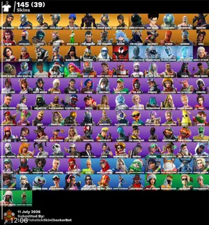 حسابب فورت للبيع ربع سيزون 2+سيزون 3 كامل