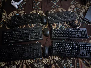 Razr, Crosair, Logitech كيبورد و ماوس