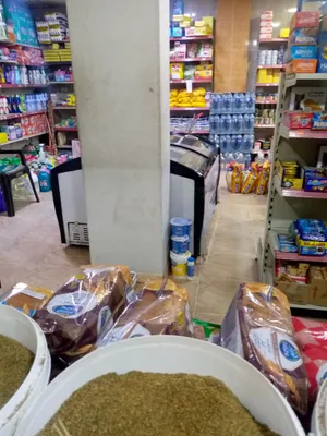 للبيع سوبر ماركت بابين مرخص تموين ولحوم وخضار