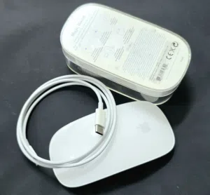 Magic Mouse 2 Rechargeable White Color With Charging Cable and Box