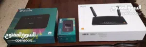 راوترين4Gاورانج فلاي بوكس+زين جداد بكراتينهم بكامل اغراضهم