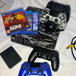 PS4+50 games+4controller