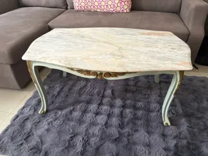 MOVE OUT SALE - Marble-top vintage style centre table