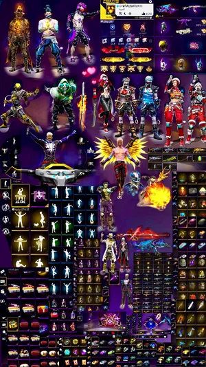 Free Fire Accounts and Characters for Sale in Nabeul