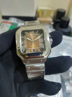 CARTIER SANTOS Smokey Brown كارتير فرست
