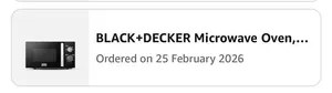 Black + Decker Microwave 20L