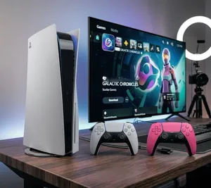جهاز بلاي ستيشن 5 (PlayStation 5) بحالة الوكالة تماماً، شبه جديدUnder Warranty - تحت الضمان