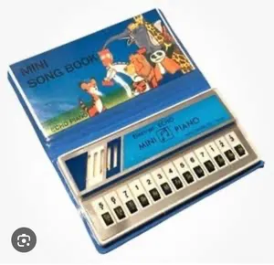 Vintage 1980s Electronic Pocket Piano – ML-02  Collector’s Item