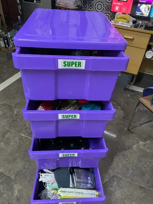 Multipurpose four drawer for twice for books for grocery and clothes anything