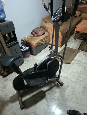 جهاز اوربتراك رياضى ماركة اكسيز حاله جيده ويعمل بكفائة