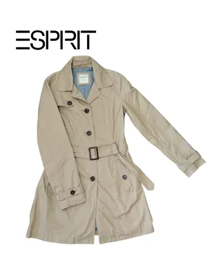 Esprit Womens Trench coat jacket  جاكيت نسائي ترنشكوت