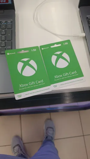 For Sale: 2 × Xbox Gift Cards ($50 Each) – AED 398, Free Delivery
