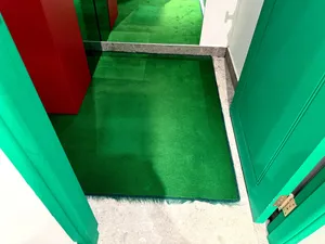 سجادة غرفة قياس خضراء 100 × 130 سم للبيع  Fitting Room Carpet