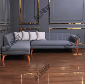 غرفه معيشه ركنه مودرن خشب زان 165