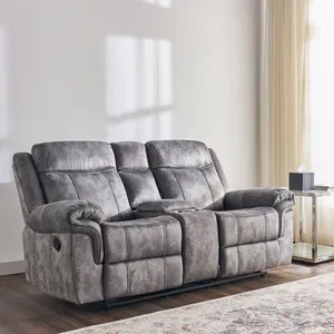2 seater fabric recliner from Home centre in pristine condition 160 degree recline