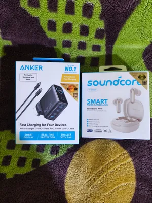 شاحن مع سماعه ماركة انكر