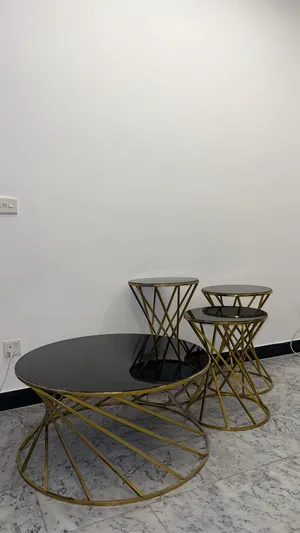 ميز طعام خشب طبيعي +طاولات