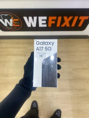 Samsung Galaxy A17, 8+128 black color, 6.7-inch Super AMOLED , 50MP main camera, 5,000 mAh battery.