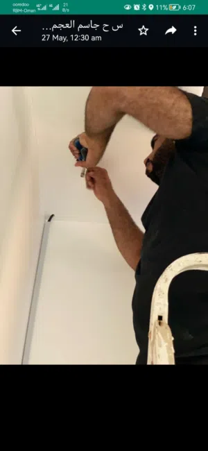 تركيب أجهزة حماية ومراقبة وكامرات. Installation of protection and surveillance d