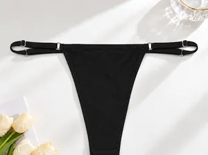 *باندل 6 قطع ثونج بانتى قطن - Adjustable Thong > *6 قطع بسعر قطعة واحدة؟ أيوة بجد!*