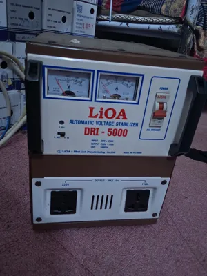USE ITEM WANT TO SELL هذا مُثبِّت جهد كهربائي للاستخدام مع مولد كهربائي بقدرة 5000 واط