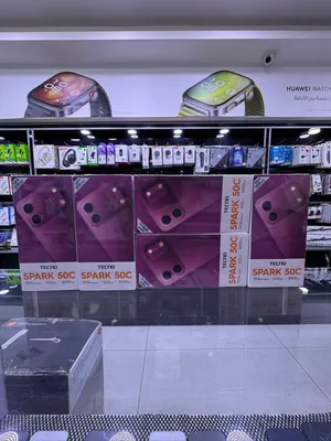 TECNO SPARK 50C (128GB/8+4 RAM) متوفر جديد كلين داخل ليما موبايل بسعر مميز بكفالة الوكيل الرسمي
