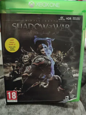 لعبة Shadcw of war تصلح لكل اجهزة اكس بوكس بجودة عاليه جدا تصل الى 4K